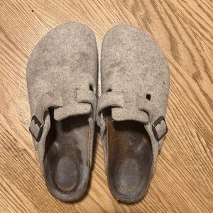 Birkenstock Boston Wool Clogs